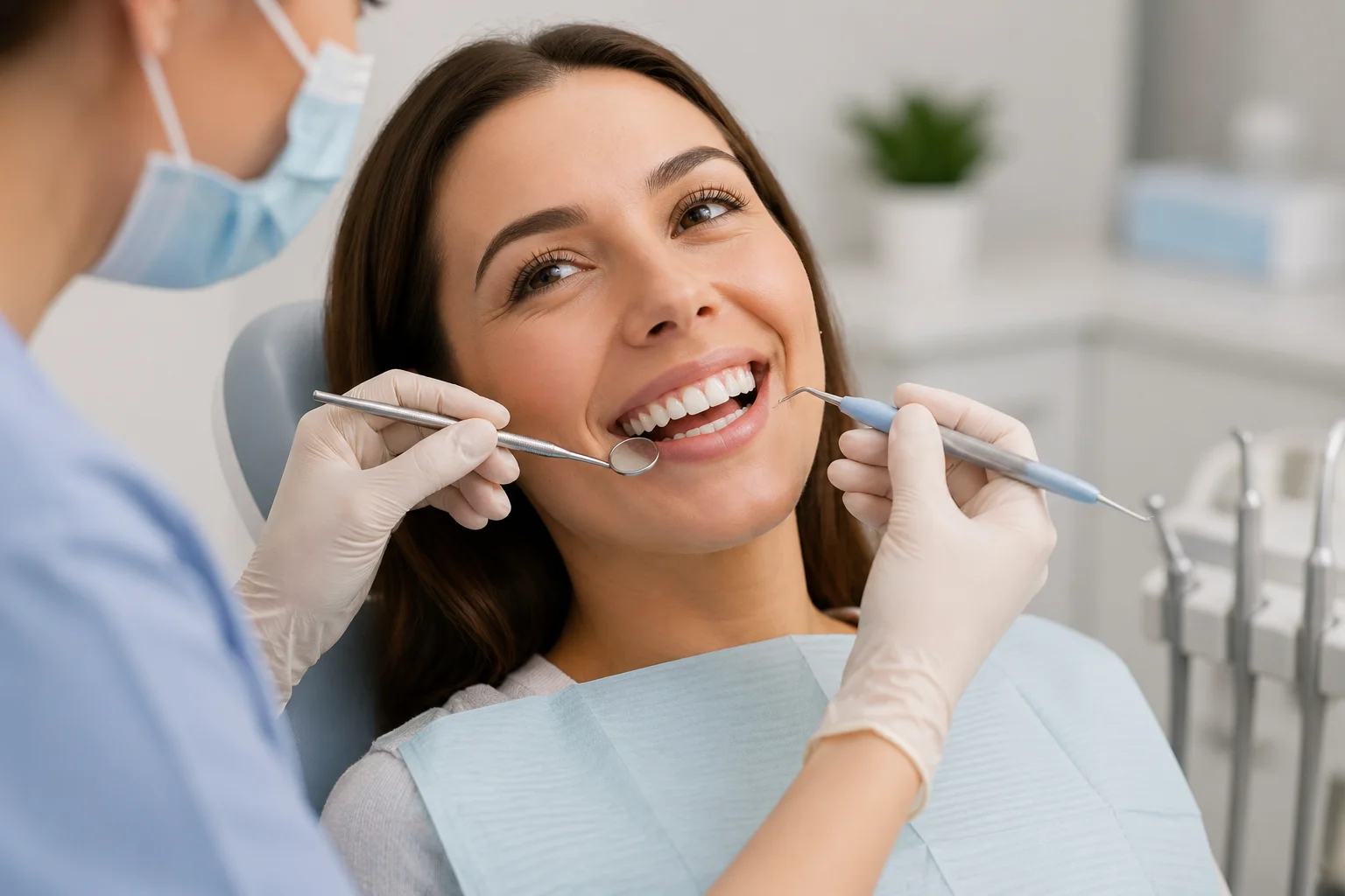 Professional dental cleaning at Oxford Dental Centre